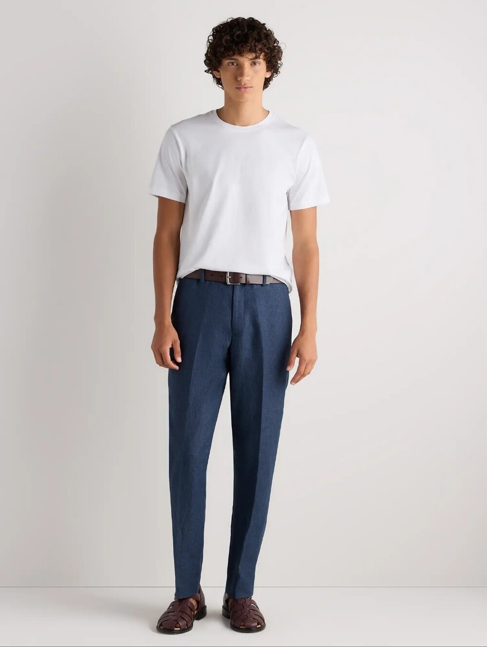 Quince Men's 100% Pima Cotton Luxe Touch Tee.size M